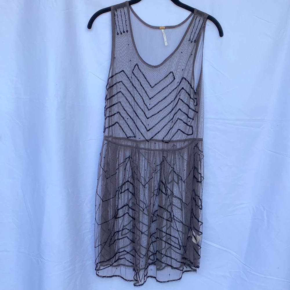 FREE PEOPLE sheer dress